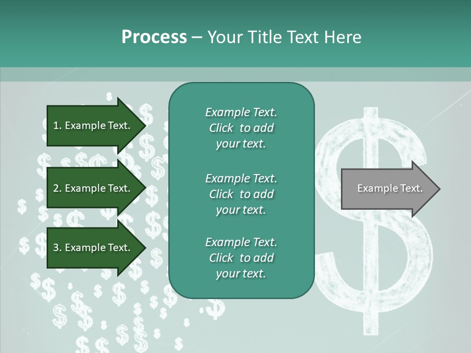 Savings Used Stock PowerPoint Template