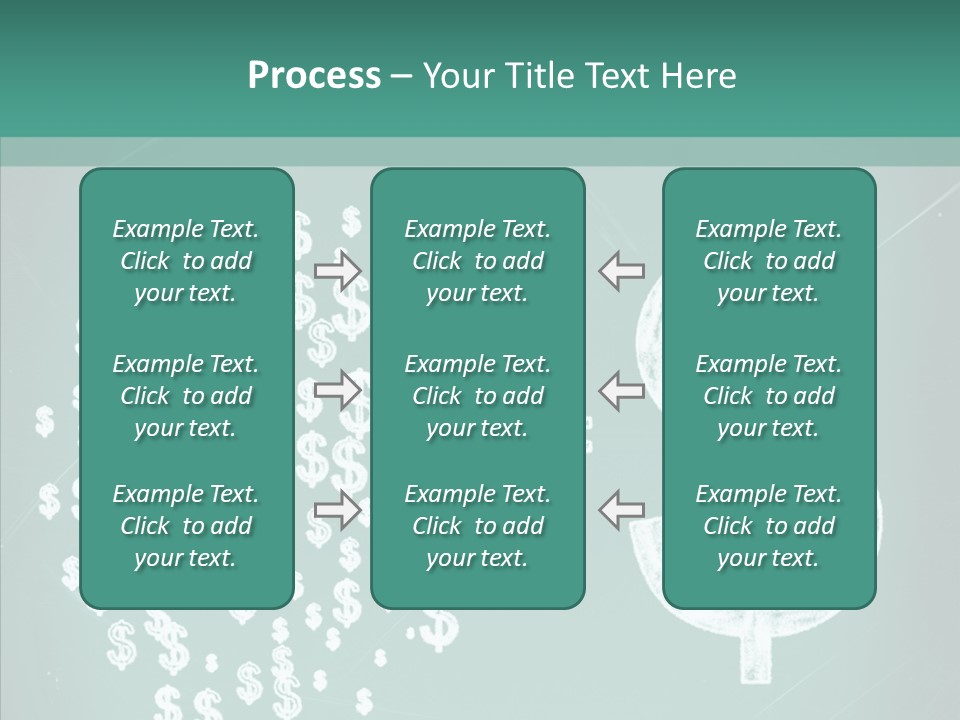 Savings Used Stock PowerPoint Template