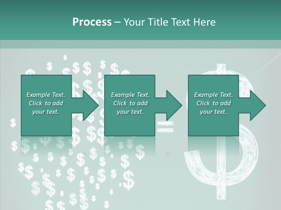 Savings Used Stock PowerPoint Template