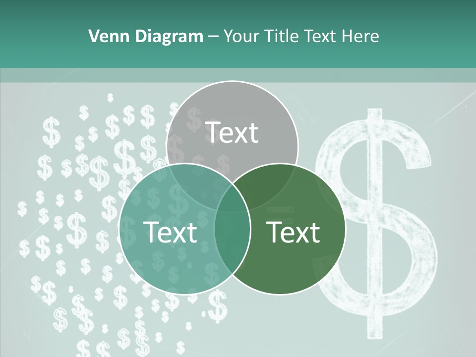 Savings Used Stock PowerPoint Template