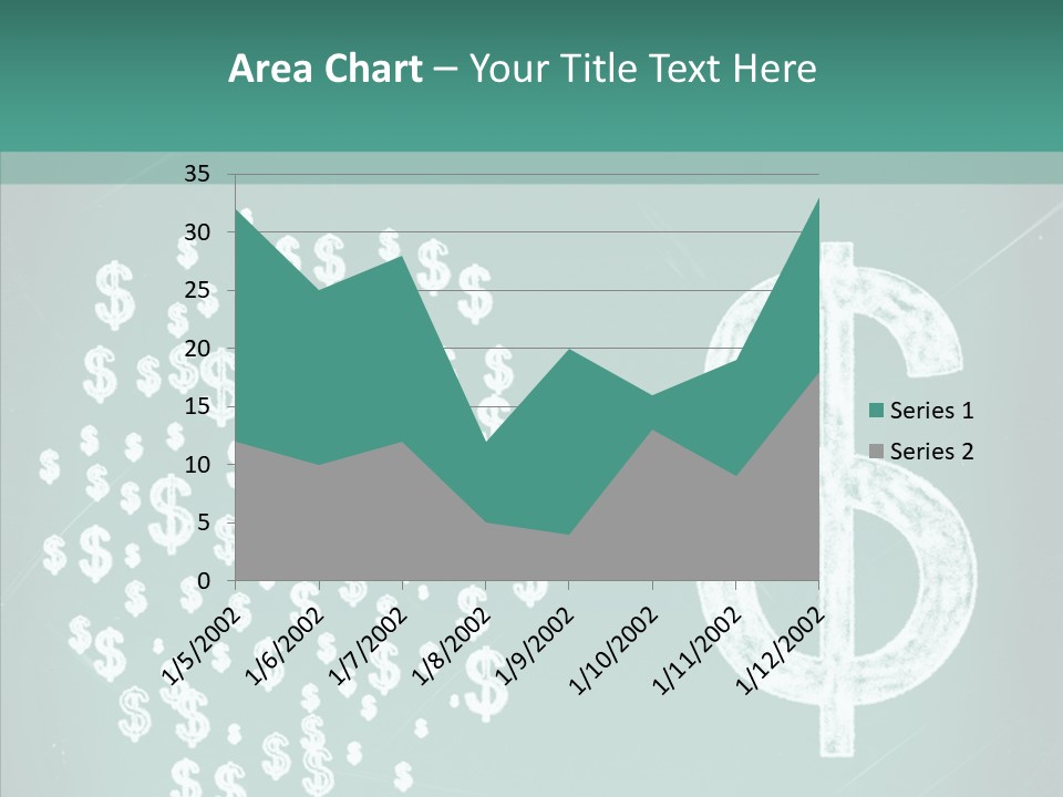 Savings Used Stock PowerPoint Template