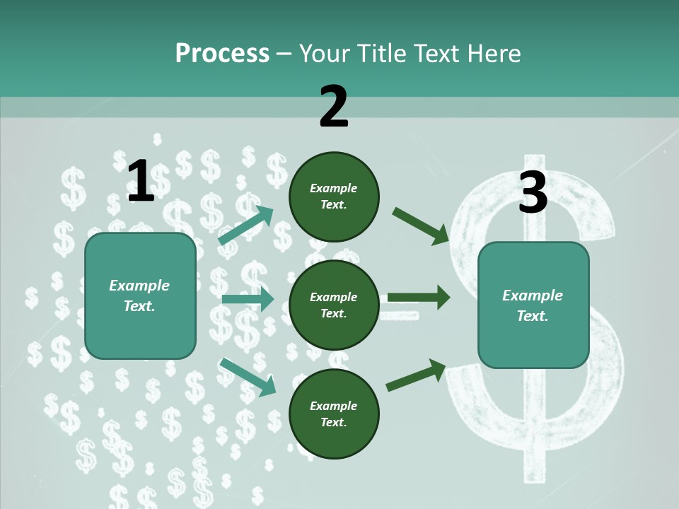 Savings Used Stock PowerPoint Template