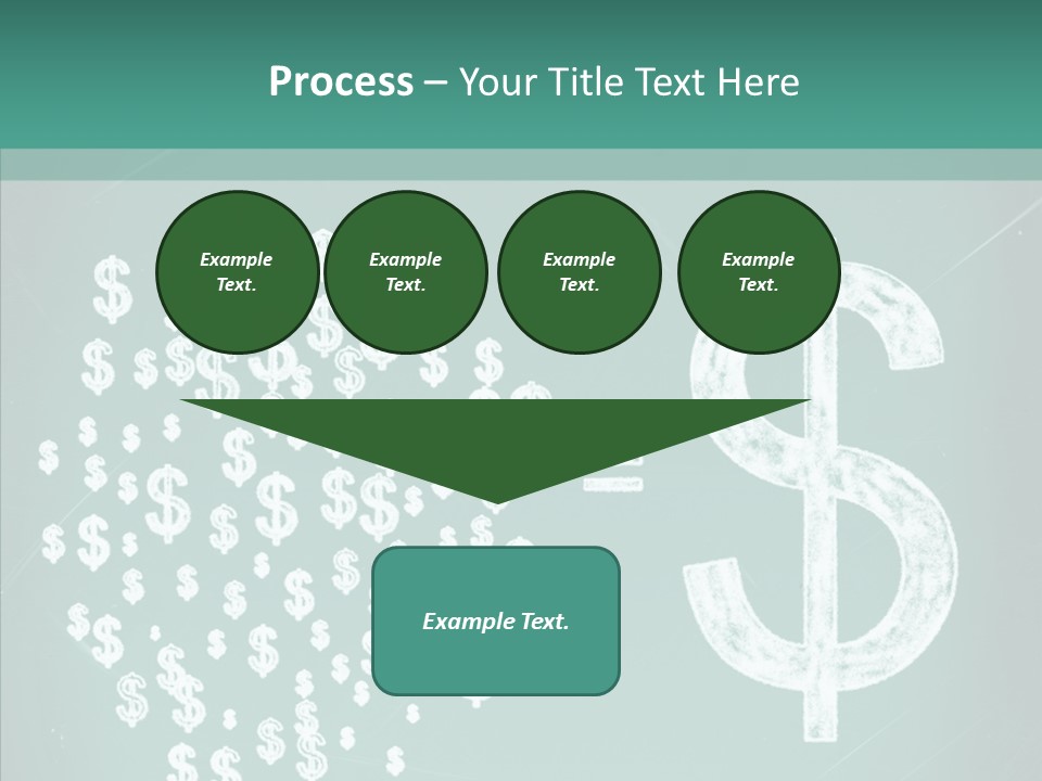 Savings Used Stock PowerPoint Template