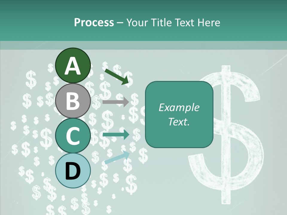 Savings Used Stock PowerPoint Template