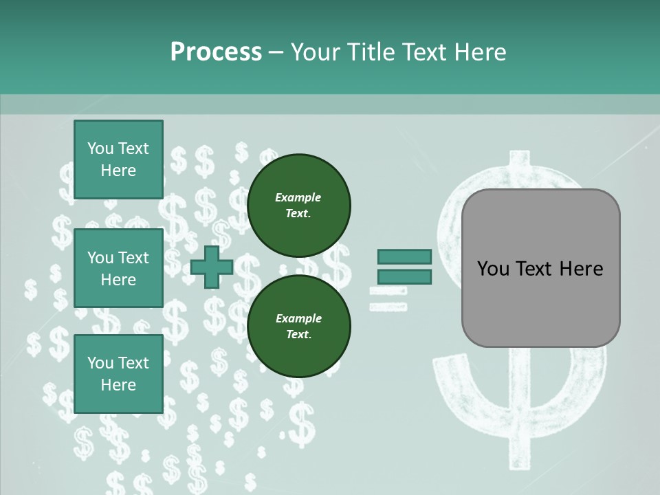 Savings Used Stock PowerPoint Template