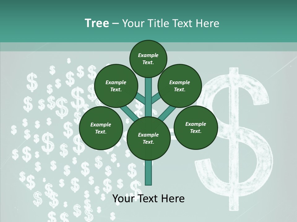 Savings Used Stock PowerPoint Template