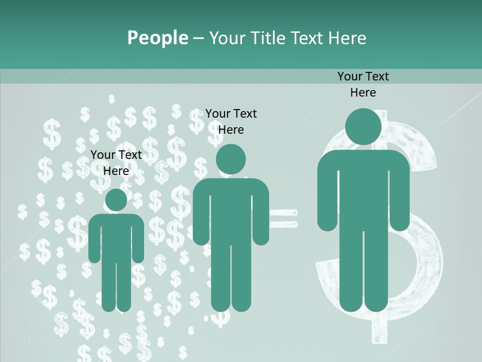 Savings Used Stock PowerPoint Template