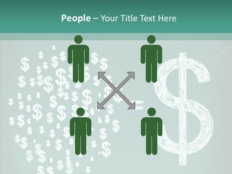 Savings Used Stock PowerPoint Template