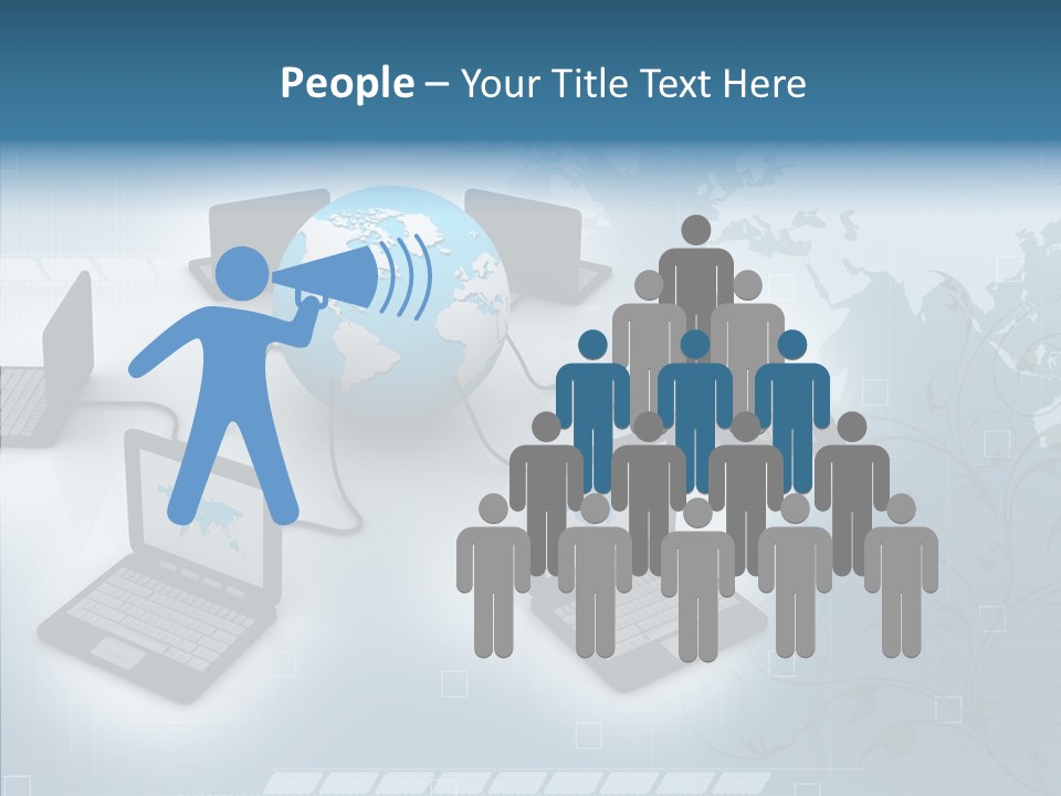 Group Society Social PowerPoint Template