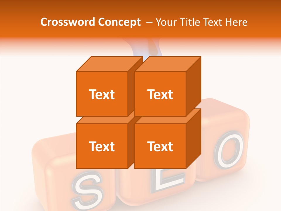 Goal Placement Content PowerPoint Template