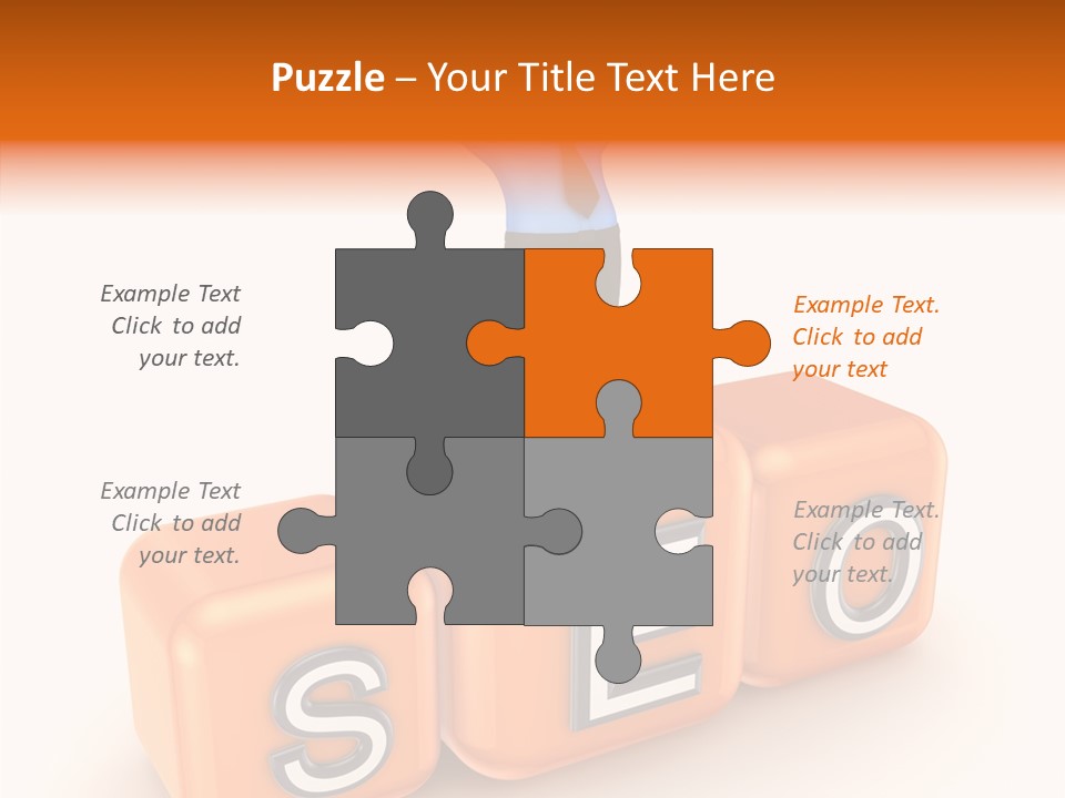 Goal Placement Content PowerPoint Template