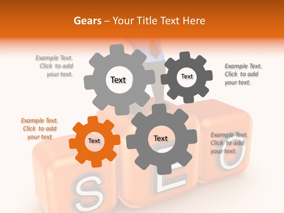 Goal Placement Content PowerPoint Template