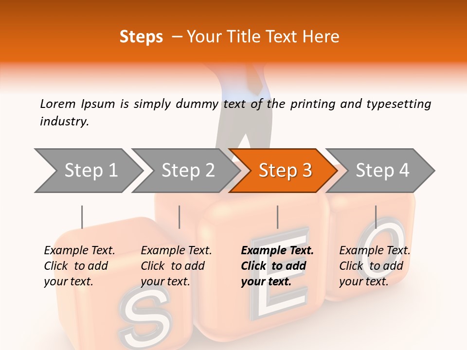 Goal Placement Content PowerPoint Template