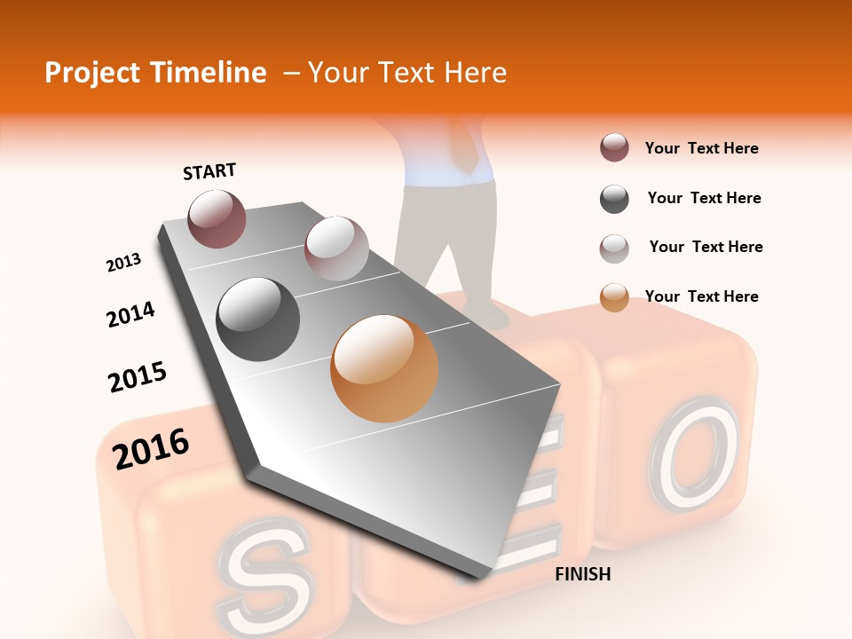 Goal Placement Content PowerPoint Template