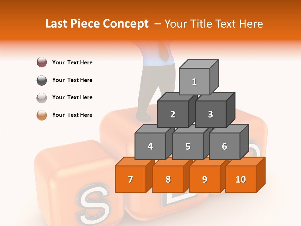 Goal Placement Content PowerPoint Template