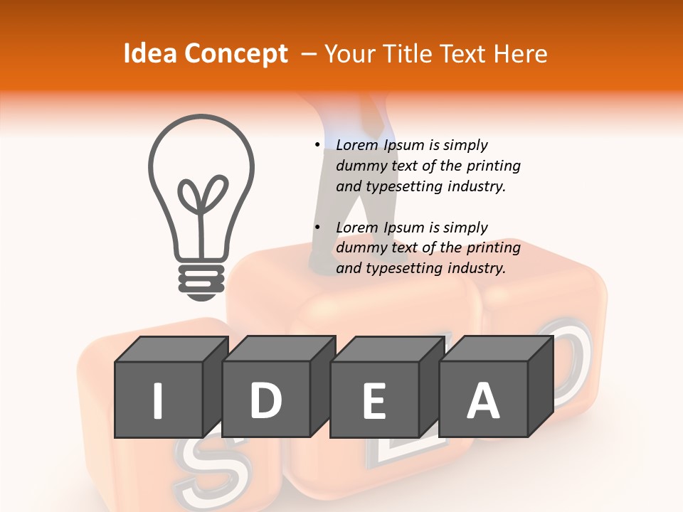 Goal Placement Content PowerPoint Template