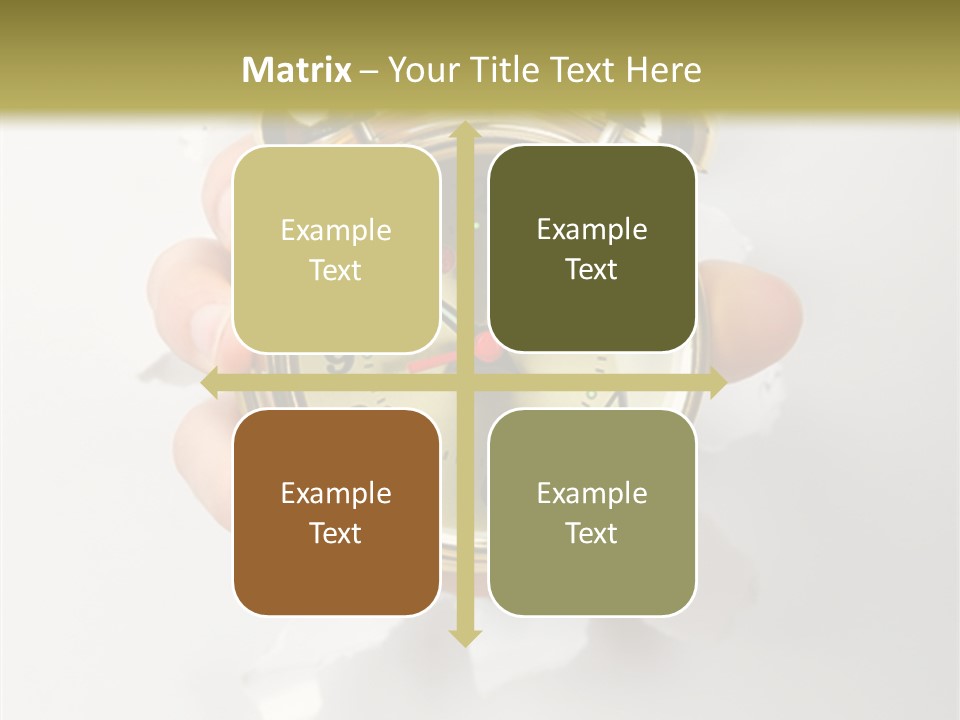 Alarm Vintage Alarm-Clock PowerPoint Template