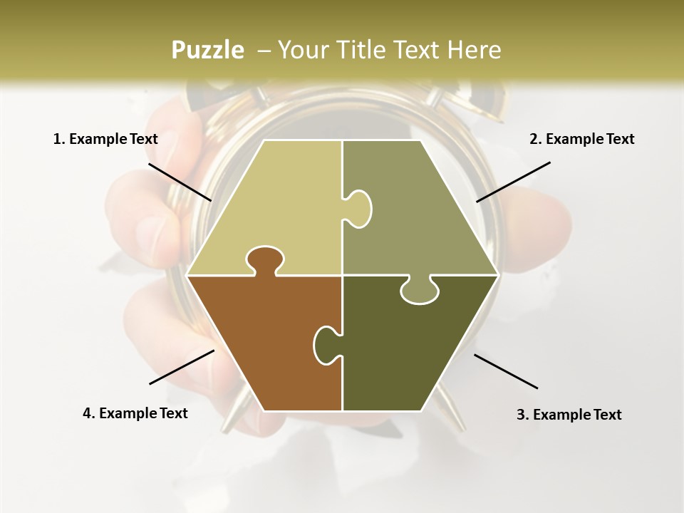 Alarm Vintage Alarm-Clock PowerPoint Template