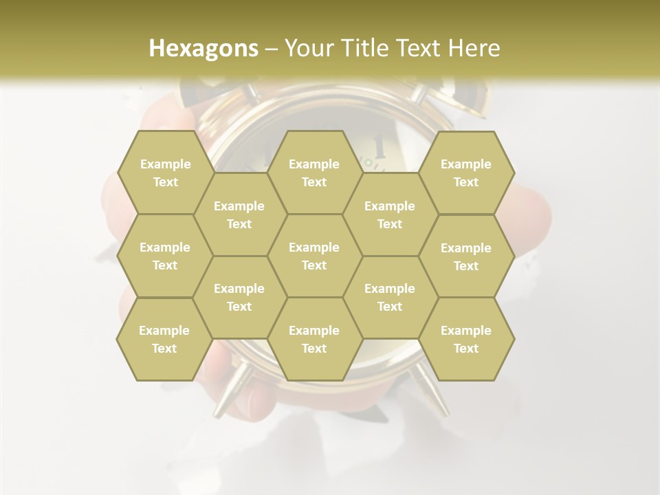 Alarm Vintage Alarm-Clock PowerPoint Template