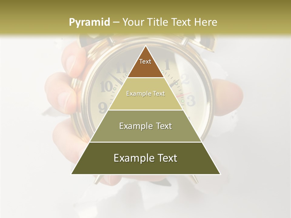 Alarm Vintage Alarm-Clock PowerPoint Template