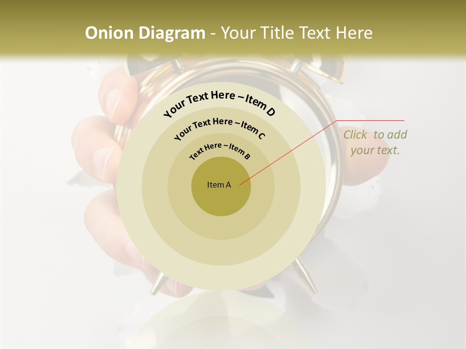 Alarm Vintage Alarm-Clock PowerPoint Template