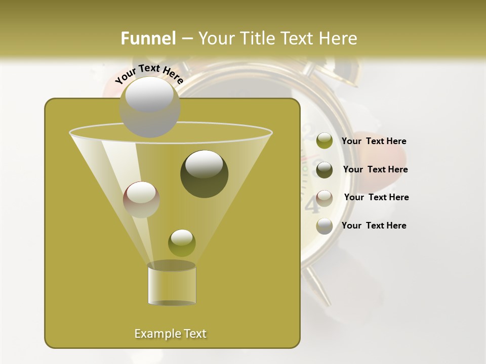 Alarm Vintage Alarm-Clock PowerPoint Template