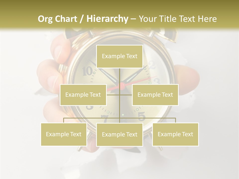 Alarm Vintage Alarm-Clock PowerPoint Template