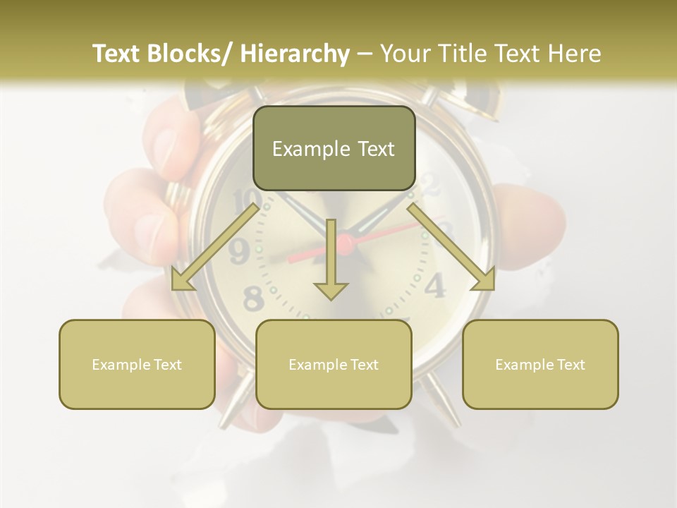 Alarm Vintage Alarm-Clock PowerPoint Template