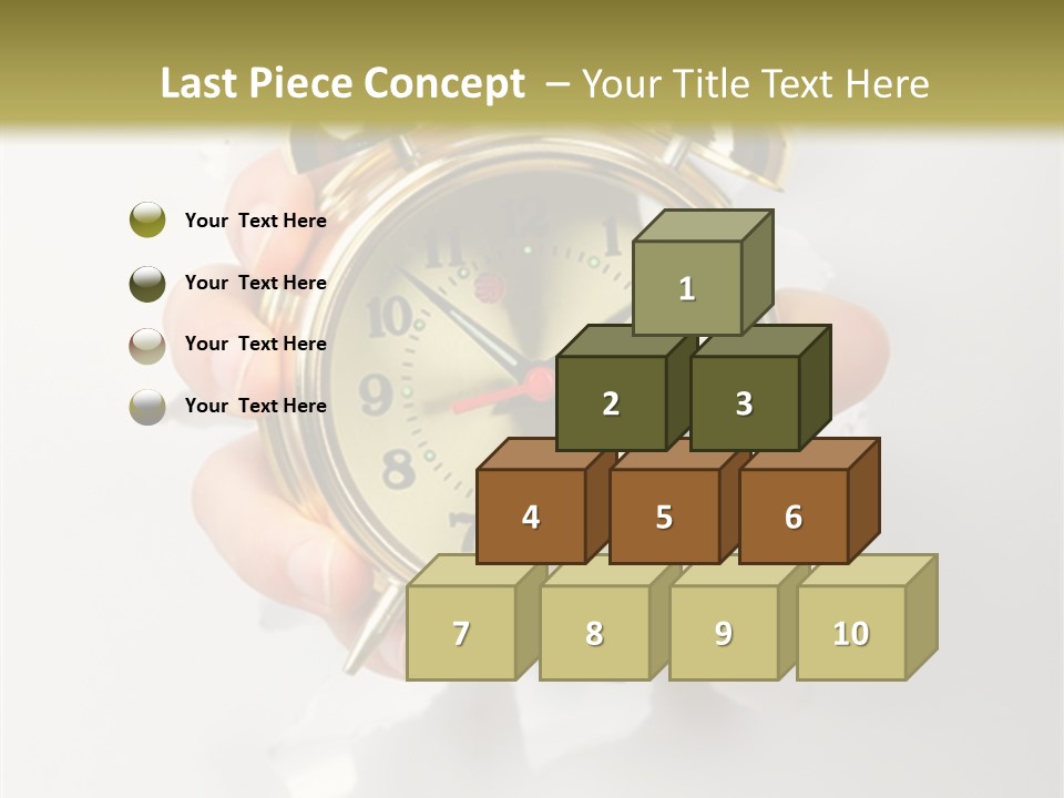 Alarm Vintage Alarm-Clock PowerPoint Template