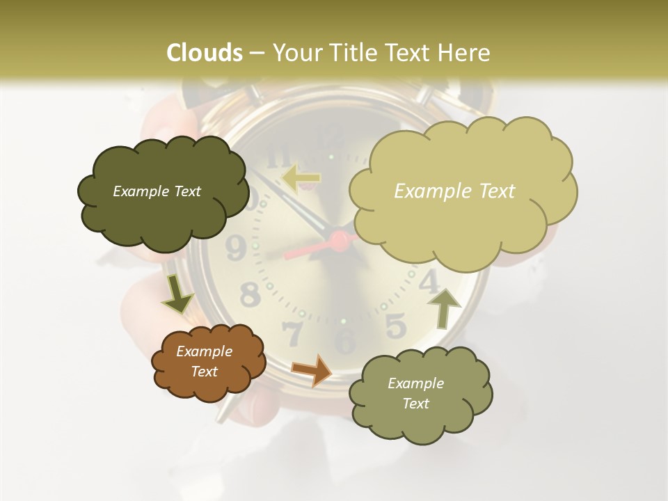 Alarm Vintage Alarm-Clock PowerPoint Template