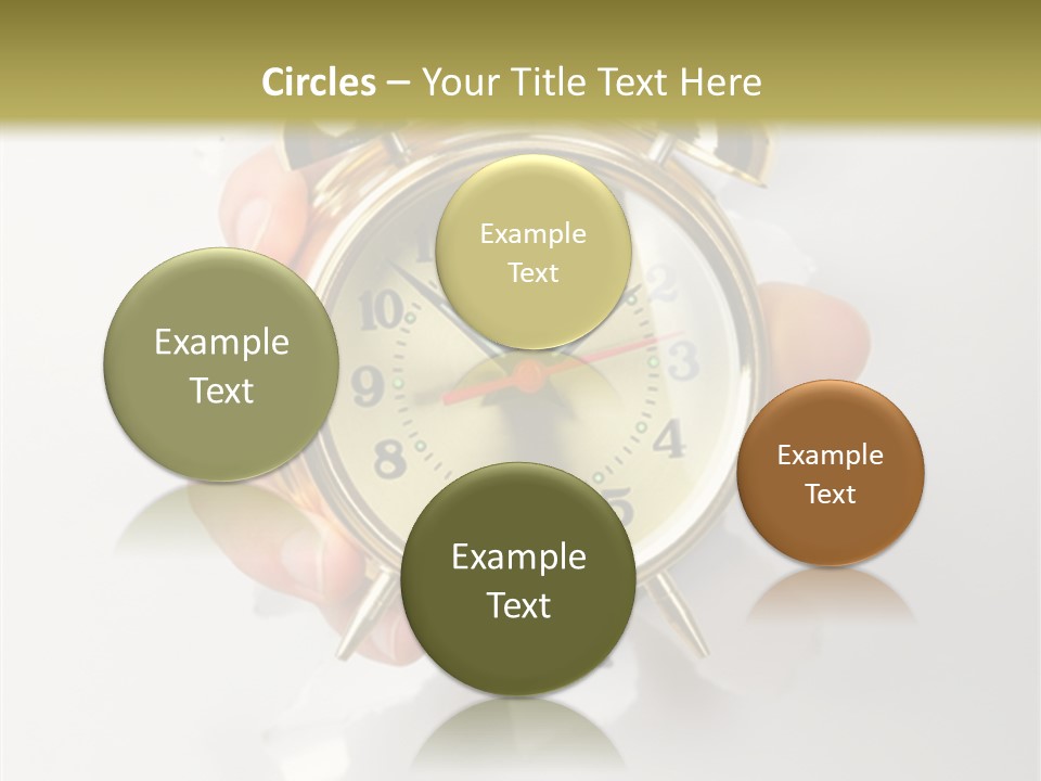 Alarm Vintage Alarm-Clock PowerPoint Template