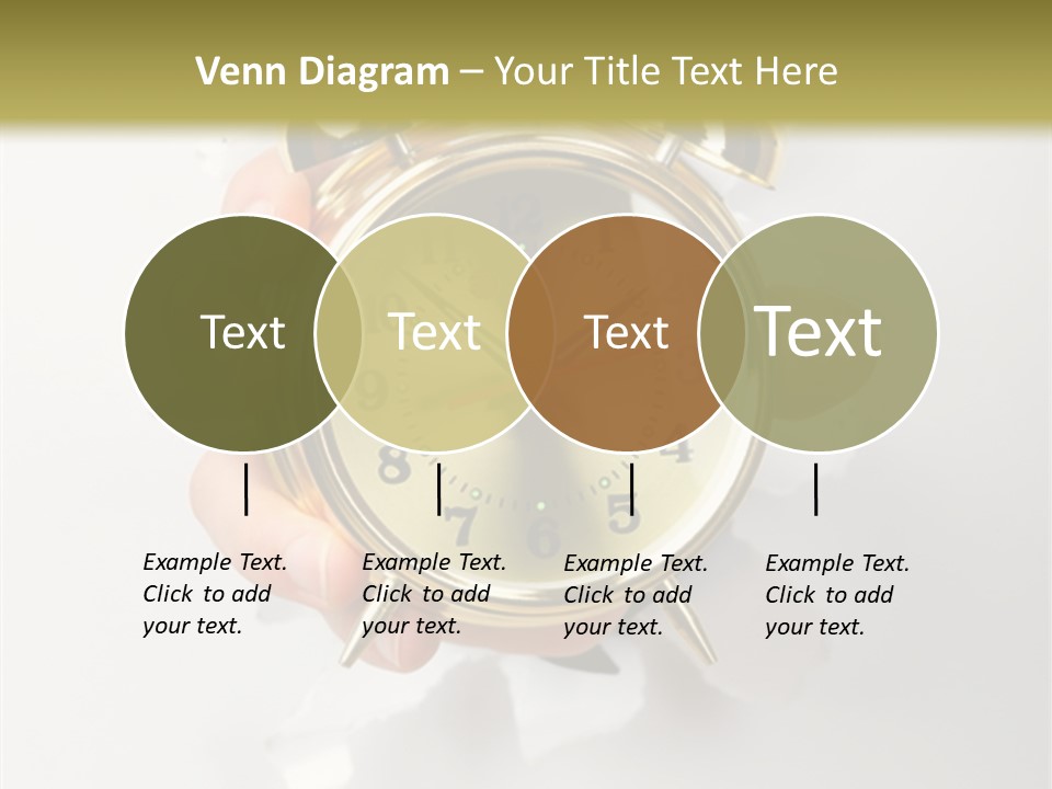 Alarm Vintage Alarm-Clock PowerPoint Template