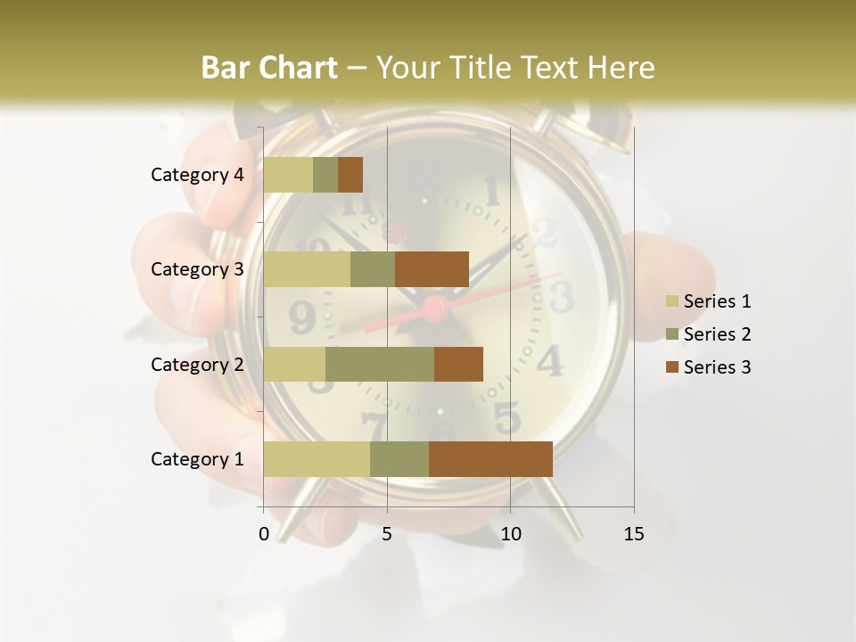 Alarm Vintage Alarm-Clock PowerPoint Template