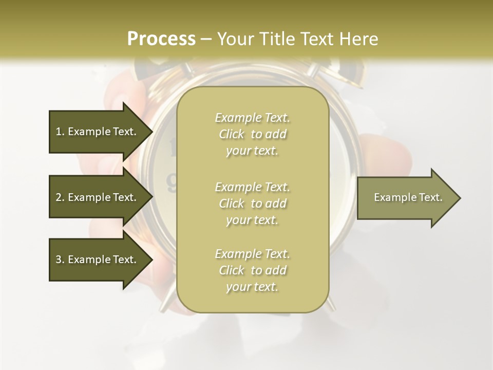 Alarm Vintage Alarm-Clock PowerPoint Template