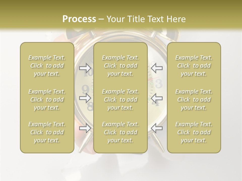 Alarm Vintage Alarm-Clock PowerPoint Template