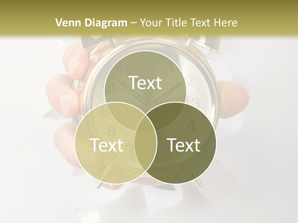 Alarm Vintage Alarm-Clock PowerPoint Template