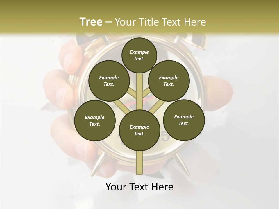 Alarm Vintage Alarm-Clock PowerPoint Template