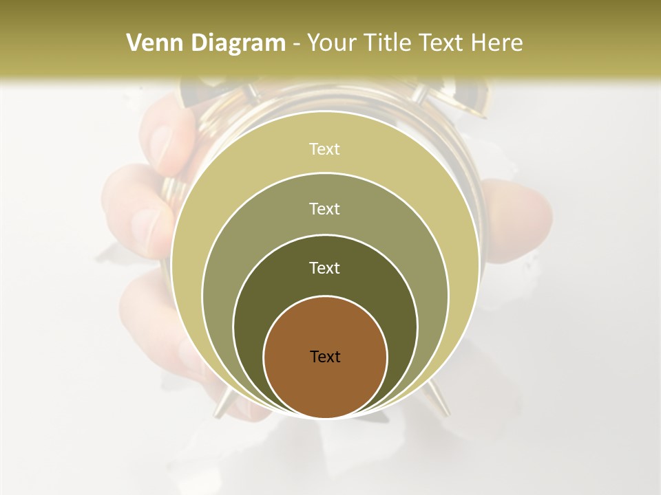 Alarm Vintage Alarm-Clock PowerPoint Template