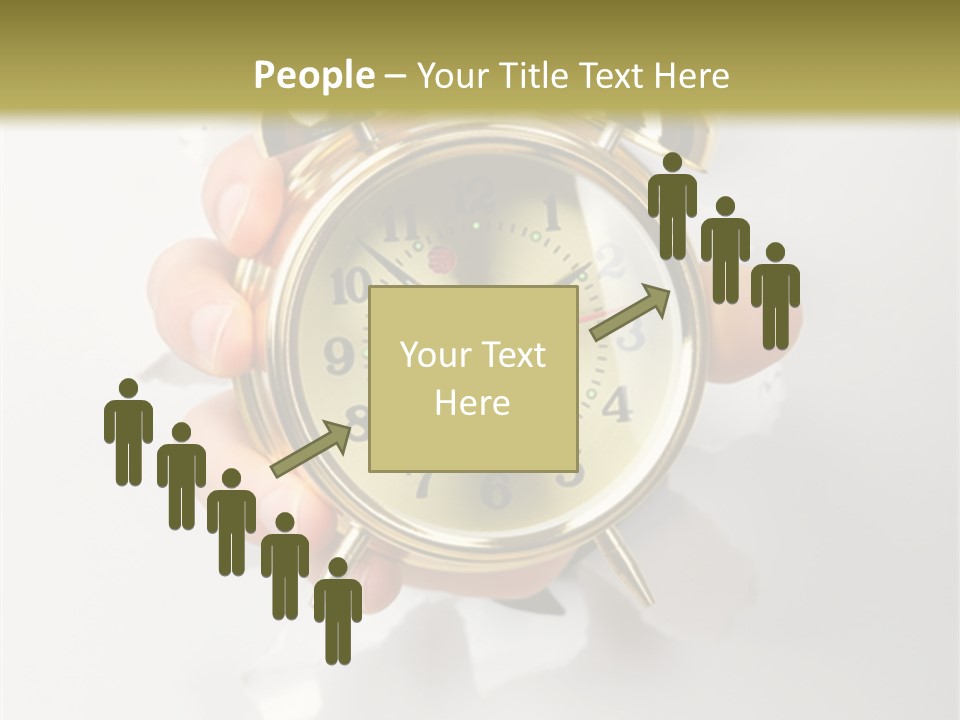 Alarm Vintage Alarm-Clock PowerPoint Template