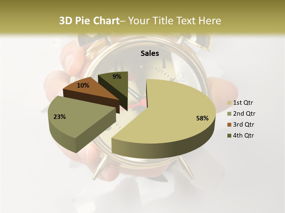 Alarm Vintage Alarm-Clock PowerPoint Template