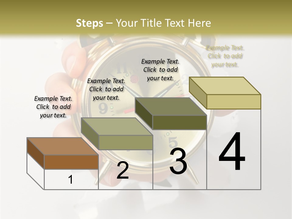 Alarm Vintage Alarm-Clock PowerPoint Template