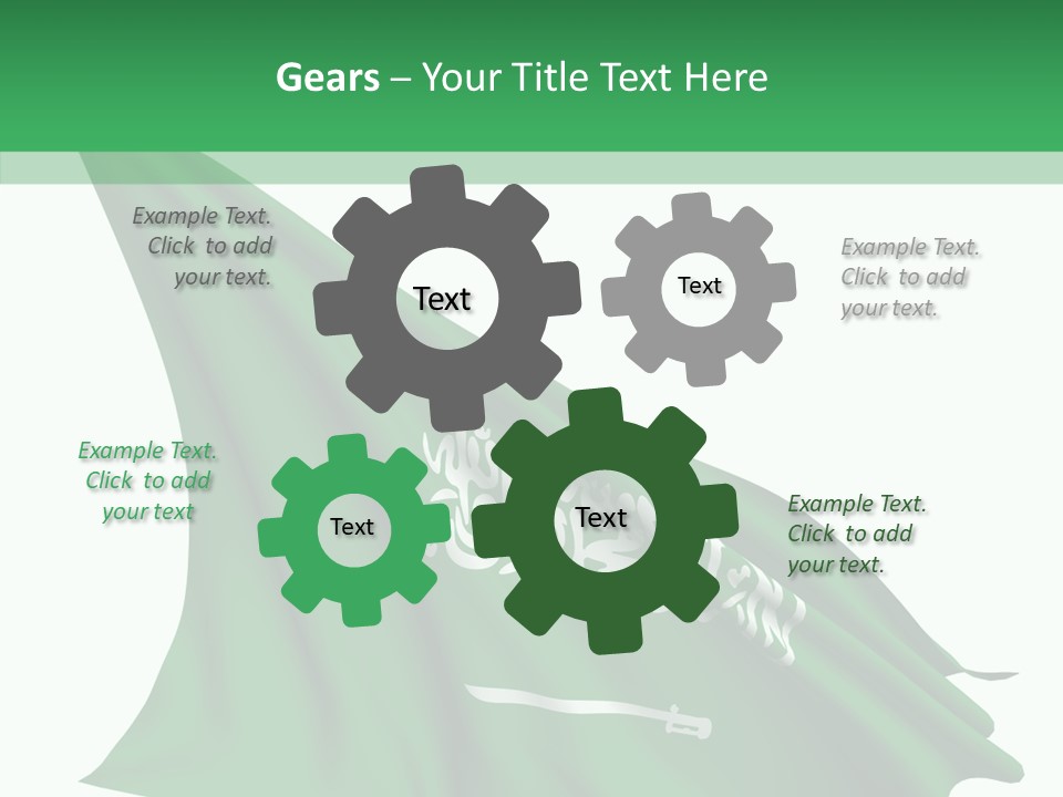 Color Majestic Object PowerPoint Template