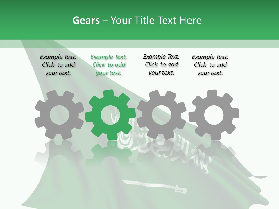 Color Majestic Object PowerPoint Template