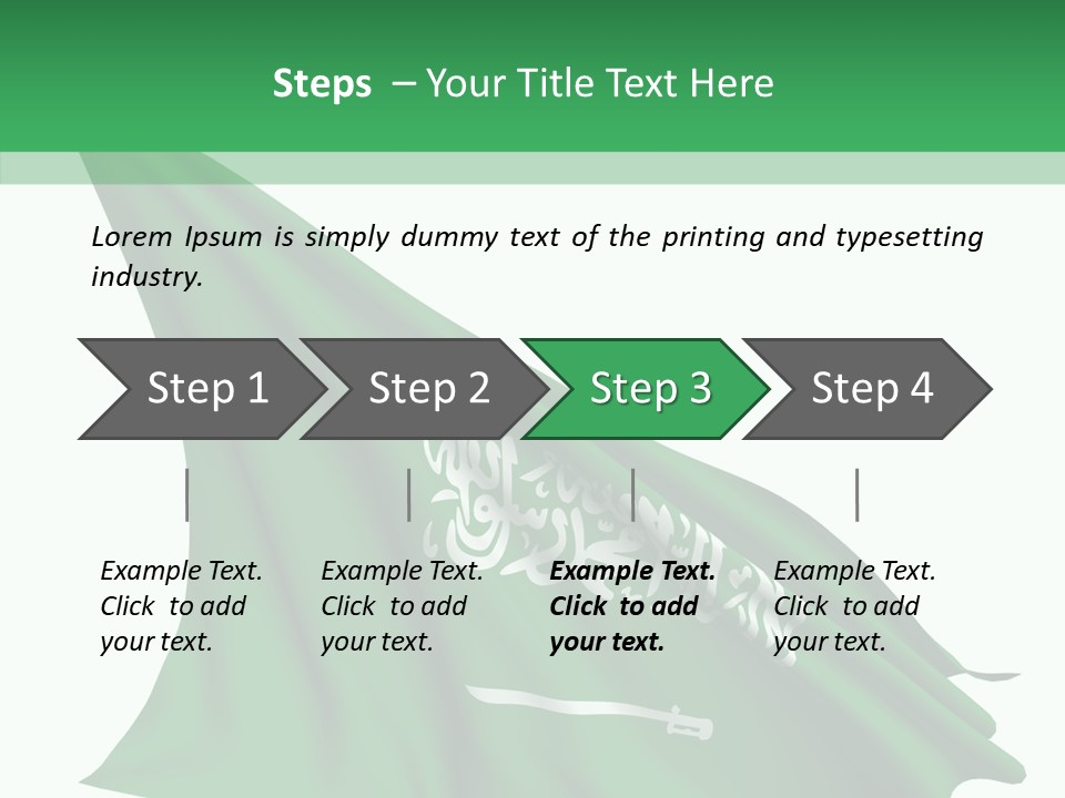 Color Majestic Object PowerPoint Template