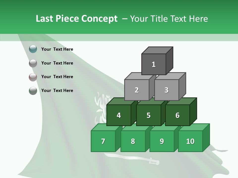 Color Majestic Object PowerPoint Template