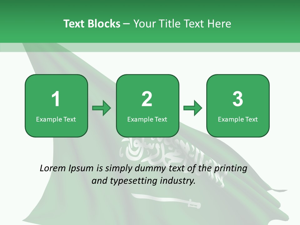 Color Majestic Object PowerPoint Template