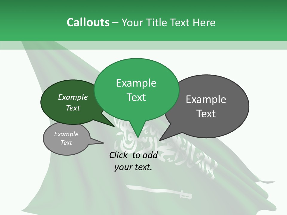 Color Majestic Object PowerPoint Template