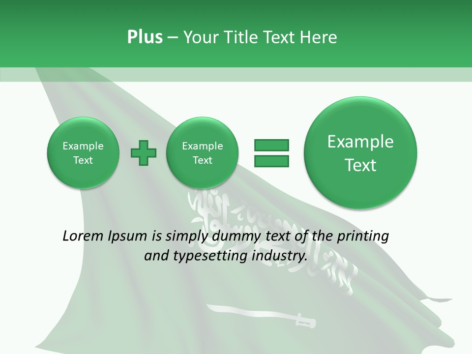 Color Majestic Object PowerPoint Template