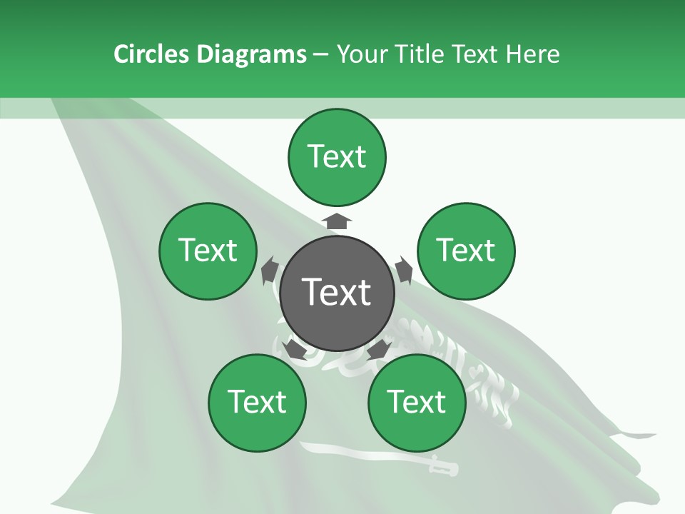 Color Majestic Object PowerPoint Template