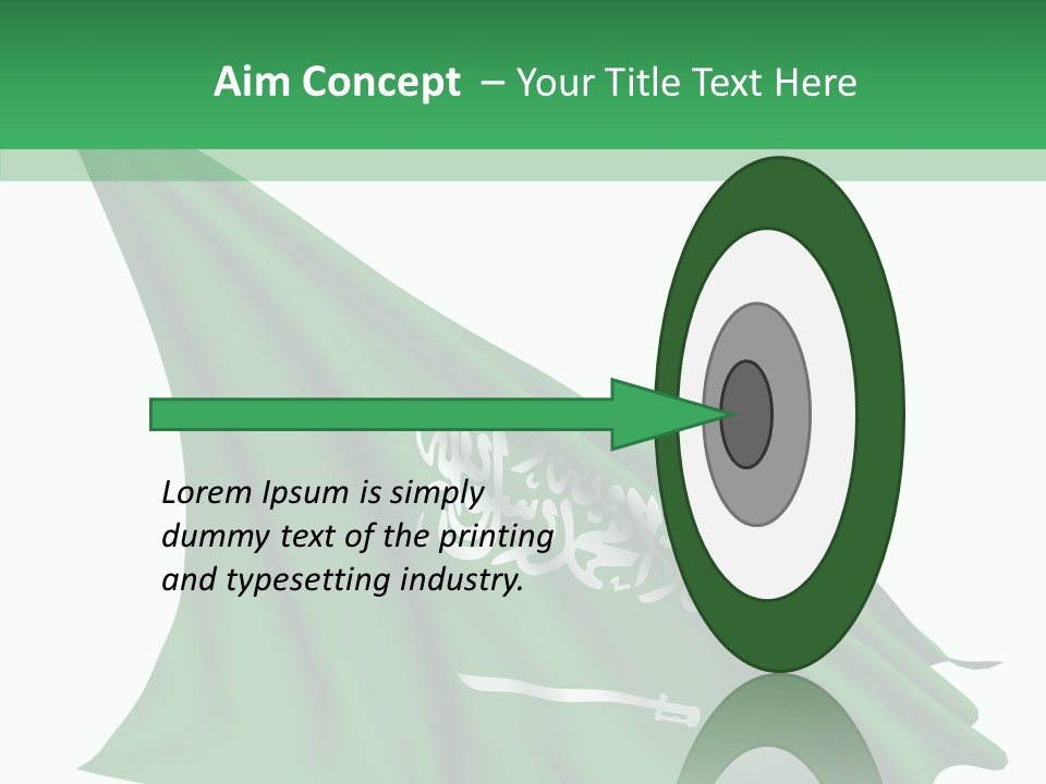 Color Majestic Object PowerPoint Template